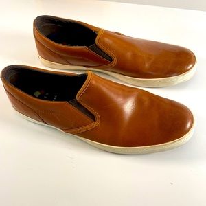 Brown Cole Haan slip on shoes.  Size 12